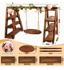 Wooden 3 Tier Swing Cupcake