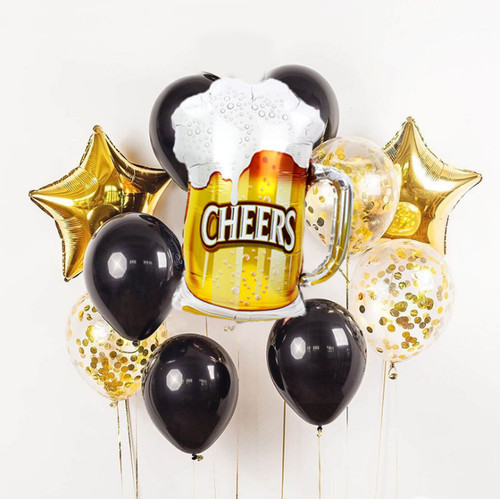 Beer balloon confetti - balloon,