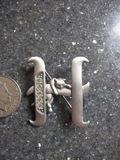JJ Jonette Vintage INITIAL 'H' with CAT Brooch
