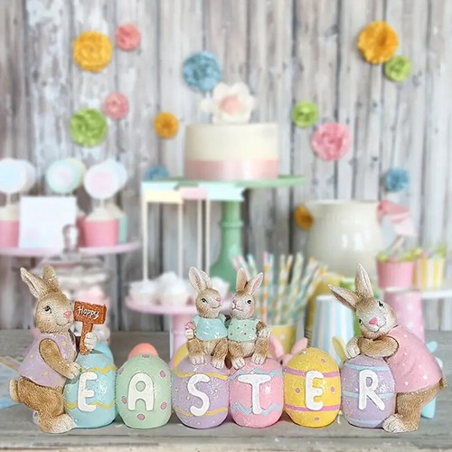Happy easter table sign - sign,