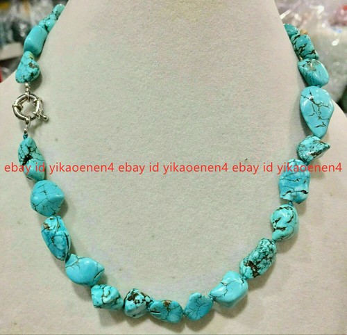 Natural 10x14mm irregular blue - irregular,