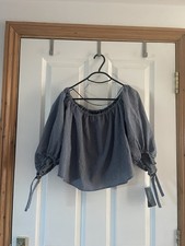 Zara Women’s Gingham Blouse