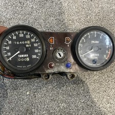 Yamaha RD 350 351 Cockpit Speedometer Tachometer Instruments