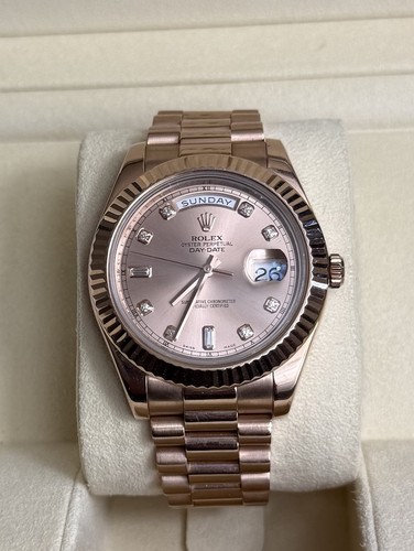 Rolex day date rose gold - rolex,