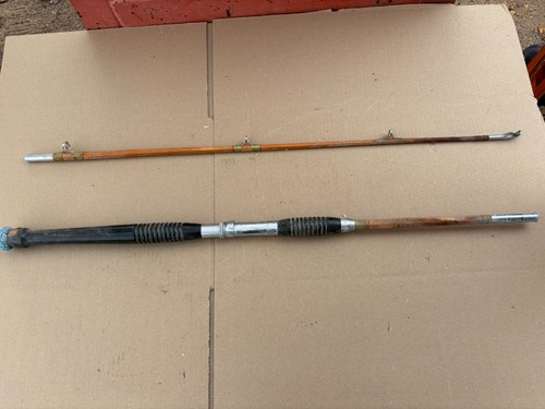 Vintage cane fishing pole - fishing,