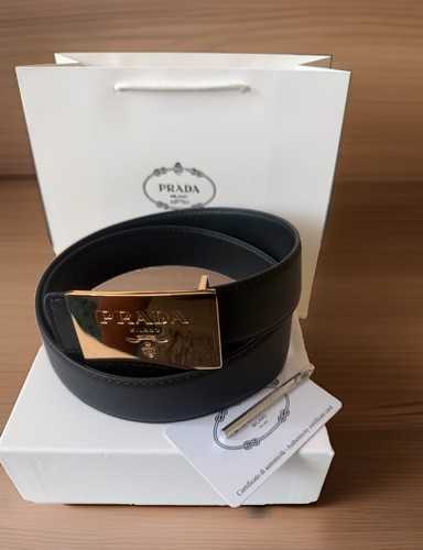 Prada men black dress with - men's,
