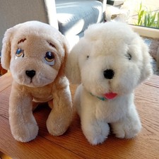 2 x Vintage Plush Soft Toys