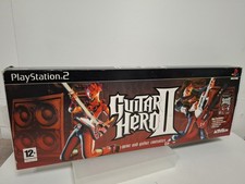 Guitar Hero II Sony Playstation 2 Controller includes game and stickers BOXED