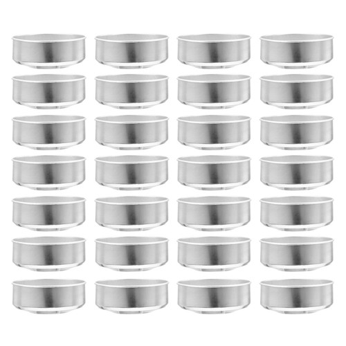 100pcs aluminum tea light - 100pcs,
