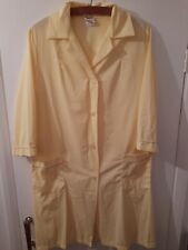 Ladies Nylon Overall VGC Brentfords (38) Yellow/Blue fine trims Nylon Overall 