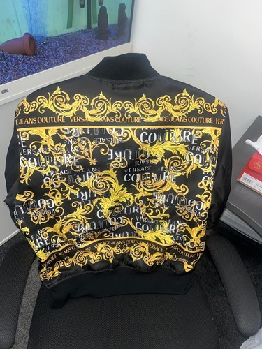 Mens medium versace bomber - mens,