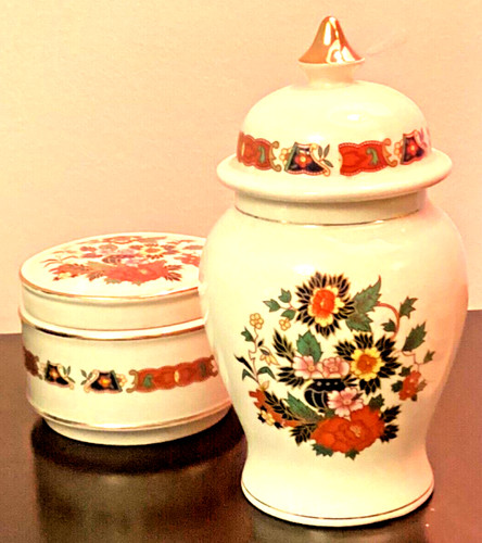Ginger jar storage - dish, lid