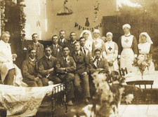 WW1 Photo Postcard British Red