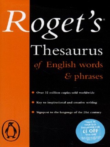 Roget thesaurus - roget's,
