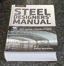 Steel Designers' Manual - 7th Edition, Hardback, Free postage