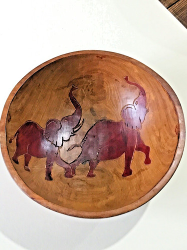 Vintage hand carved - carved, african
