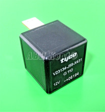 446-Mazda 2 3 6 5 RX7 323 626 4-Pin Black Relay G110 12V Tyco V23134-J59-X431