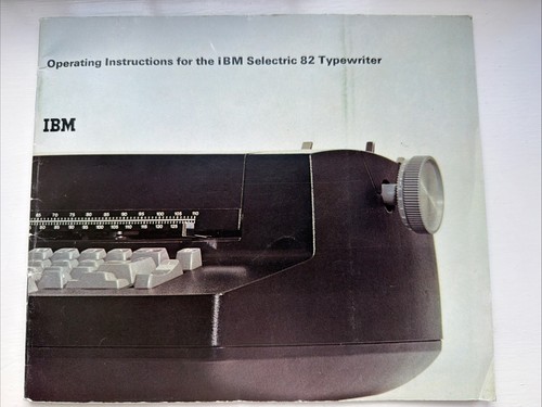 Ibm selectric typewriter - selectric,