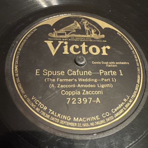 Victor rpm coppia - victor, zacconi