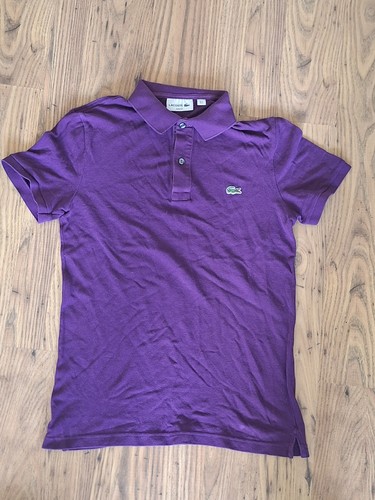 Lacoste men purple cotton - lacoste,