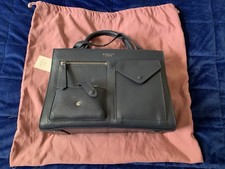 Radley Medium Navy Leather Handbag