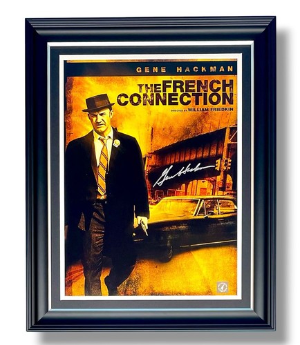 Gene hackman signed photo - hackman,