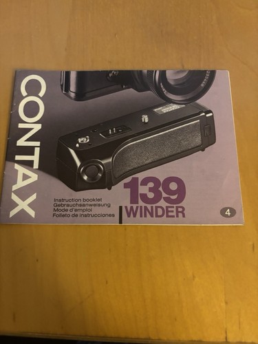 Contax 139 winder camera - 139,