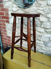 20thC. Tall Workshop Stool