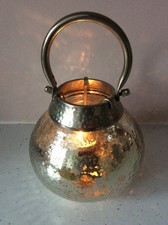 Silvered Mercury Glass Tea