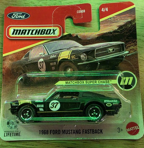 Matchbox super chase 1968 ford - chase,