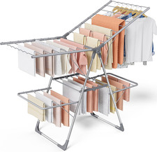 Foldable Clothes Drying Rack -