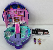 Polly Pocket Keepsake Collection Starlight Castle Playset Figures Set Light Up