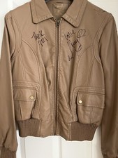 Amy Winehouse Signed Leather