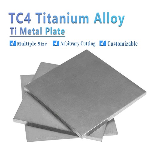 Tc4 gr5 titanium - titanium, plate