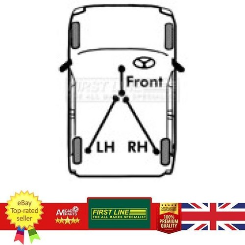 Brand new handbrake cable - new,