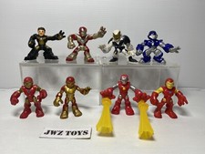 HASBRO Marvel Super Hero Squad IRON MAN VARIANTS X 8  Playskool IMAGINEXT