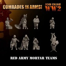 28mm WW2 Red Army Mortar -