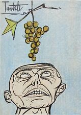 Bernard Buffet: Tantalus, Original Lithograph, Referenced, 1967 by Mourlot