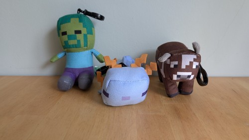 Minecraft keyring bag - minecraft, keyring/