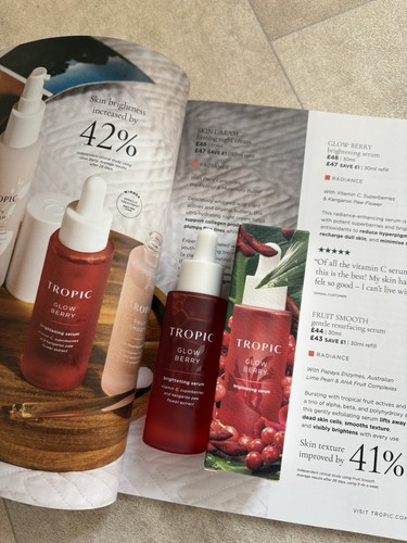 Tropic skincare glow berry - skincare,