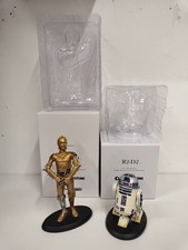 STAR WARS DEAGOSTINI BUILD YOUR OWN R2D2 AND C-3PO FIGURINE STATUES BOXED