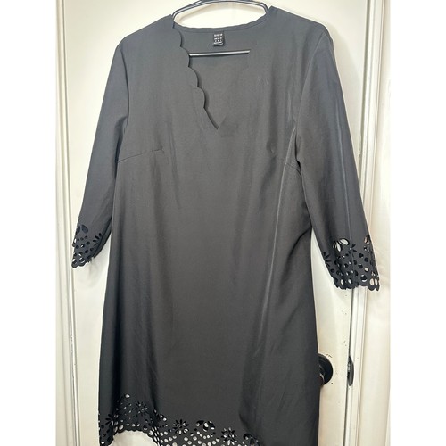 Shein womens black scallop - womens,