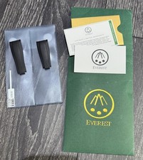 Everest Black Rolex Watch Deployment Strap Ceramic Submariner 20mm 4x5 Links EH7