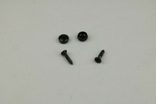 2 Black blanking plug screws