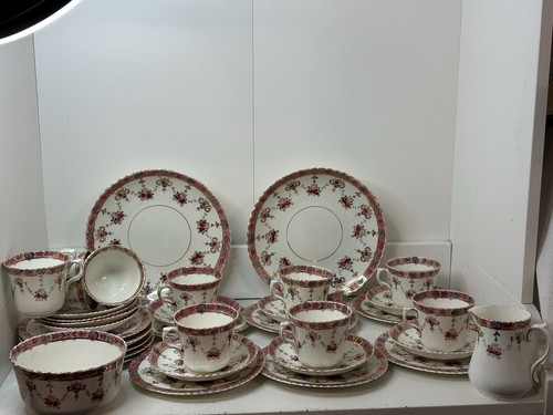 Antique floral gilt windsor - floral,