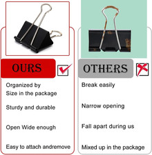 100 Pack Small Black Bulldog