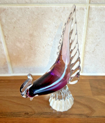 Caithness glass bird - glass,