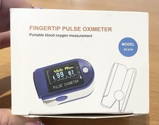 BOXED Fingertip Pulse Oximeter - Portable Blood Oxygen Measurement XY-010