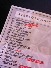 Stereophonics 2025 Tour Guitar