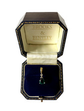Emerald and Diamond Pendant